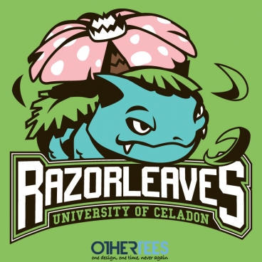 Celadon Rezorleaves at othertees.com