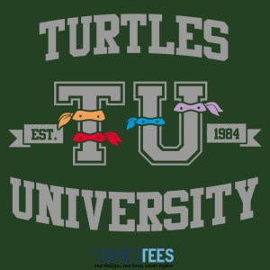 Turtles University at othertees.com