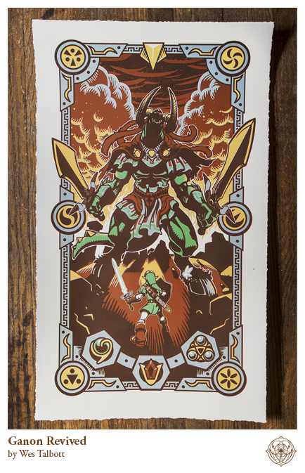 Ganon Revived at theyetee.com