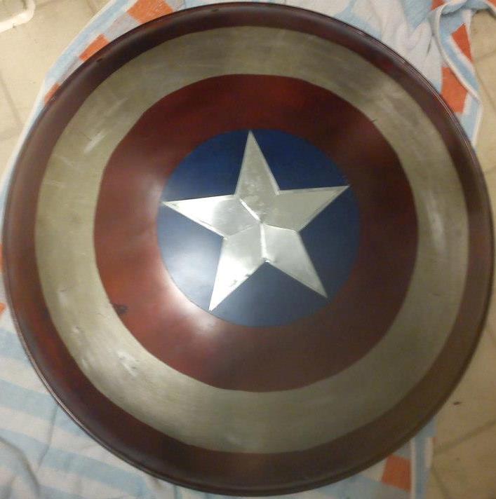 Cap's SHIELD made by one of our own!