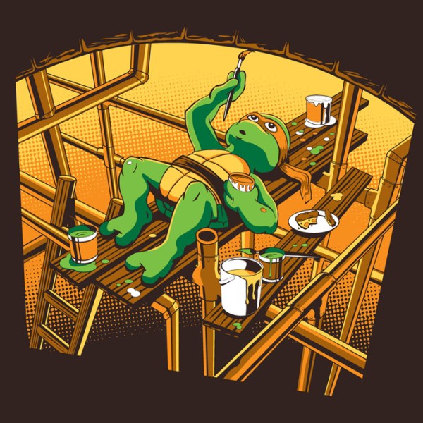 Sistine Sewer at shirtpunch.com (TV Shirt of the Day)