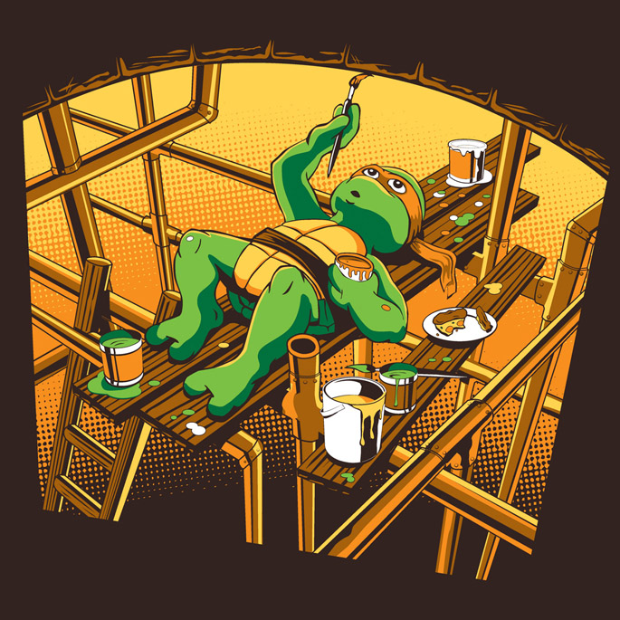 Sistine Sewer at shirtpunch.com (TV Shirt of the Day)