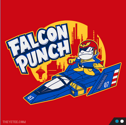 Falcon Punch at theyetee.com