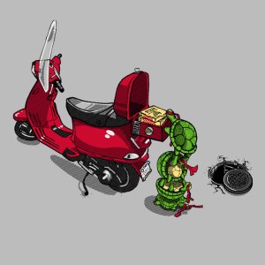 Turtle Power at shirtpunch.com (TV Shirt of the Day)