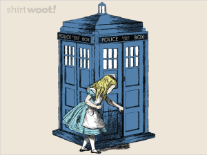Through the Police Box at shirt.woot.com