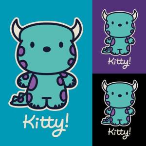 Kitty! at teefury.com
