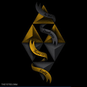 A Link Between Triforces at theyetee.com