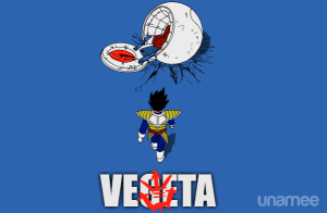 The Prince of all Saiyans at unamee.com