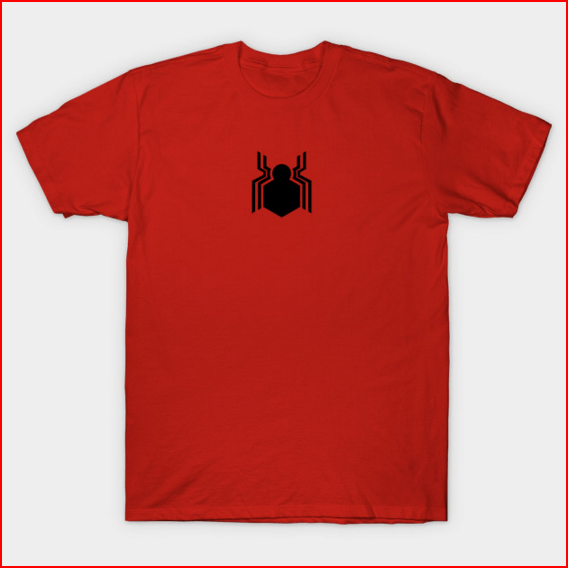 spider-man homecoming logo t-shirt