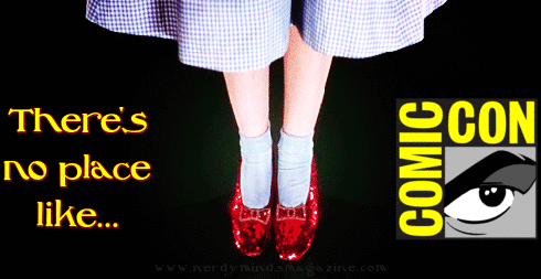 there's no place like comic con.gif