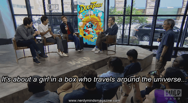 its about a girl in a box who travels around the universe david tennant on doctor who 13th doctor jodie whittaker one sentence